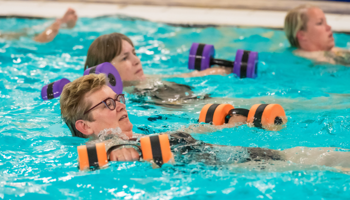 Aquasporten in het Groenhovenbad