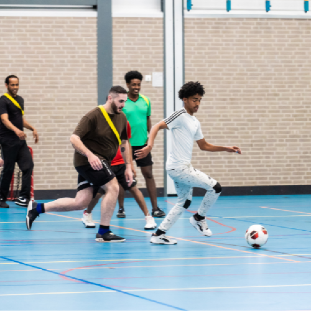 Zaalvoetbaltoernooi 12+ 5 vs 5