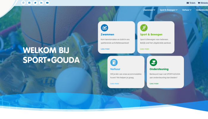 Waarom heeft SPORT•GOUDA een nieuw systeem en website?